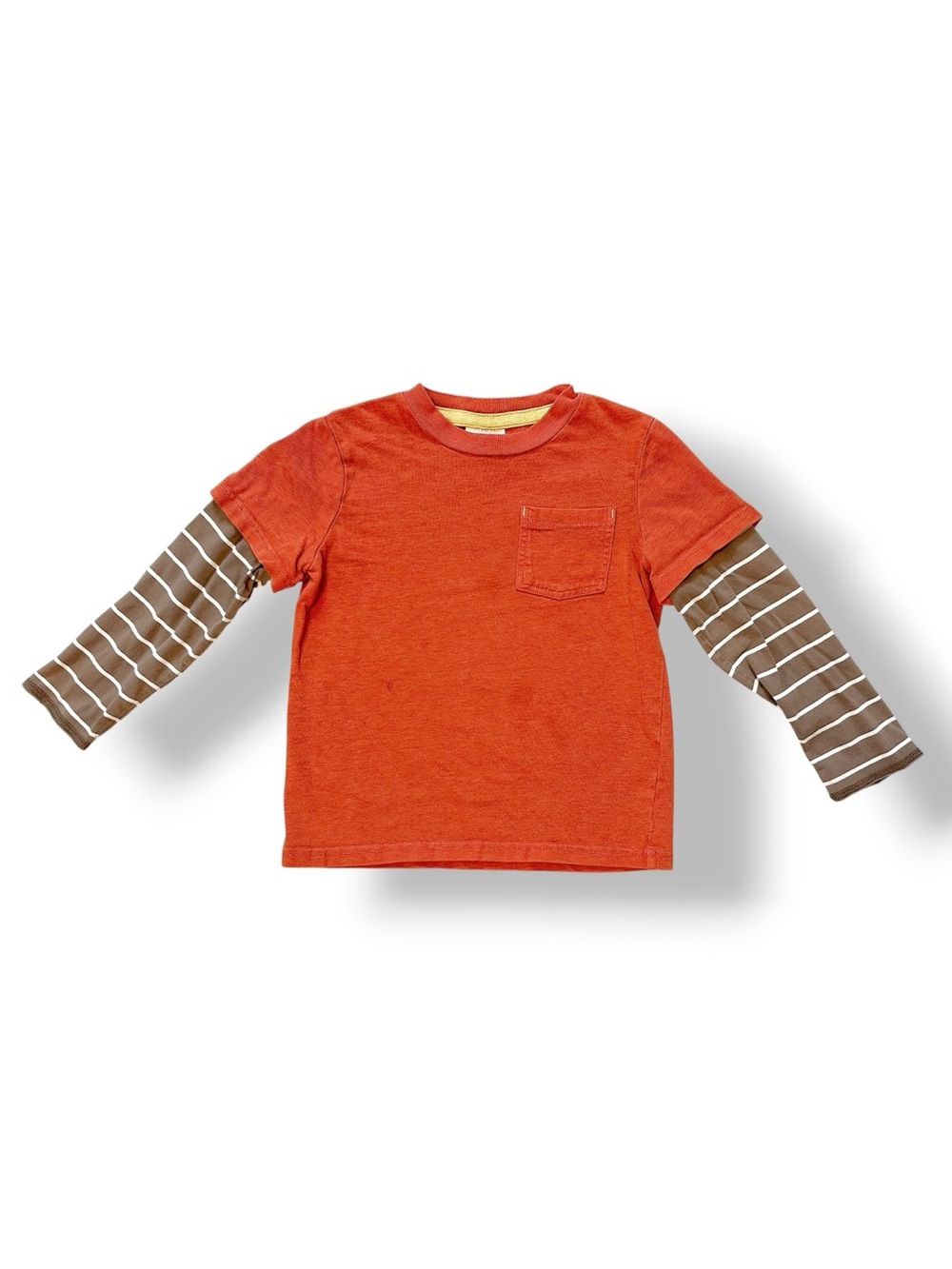 Mini Boden | Faux Layered Long Sleeve T-Shirt (5-6 yrs)